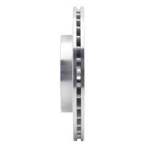 Nissan APRio Brake Rotor (1) - Front Right - R1 Concepts - Drilled & Slotted - Silver - `02-`11